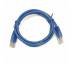 Патч-корд UTP Kingda, 0.25 м, кат. 5e, синий (PAUT3025-BL)