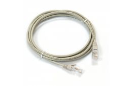 Патч-корд Corning кат. 6, 26AWG Slim, D4мм, RJ45-RJ45, сірий, 1 м, U/UTP, LSZH (CCAVGE-D1002-A010-C0)