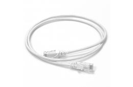Патч-корд Corning кат. 6, 26AWG Slim, D4мм, RJ45-RJ45, білий, 3 м, U/UTP, LSZH (UU008074443)