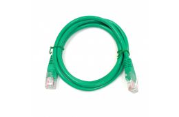 Патч-корд UTP Kingda, 2 м, кат. 5e, зеленый (PAUT3200-Gn)
