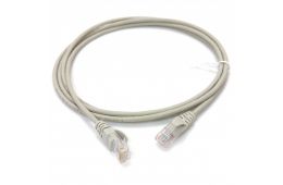 Патч-корд Corning кат. 5е, 26AWG Slim, D4мм, RJ45-RJ45, сірий, 3 м, U/UTP, LSZH (UU008073999)