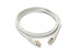 Патч-корд S/FTP EPNew кат. 6A, 26AWG, 0.5 м, LSZH, сірий, (CBL-G2SF0.5MGYLSZHZ)