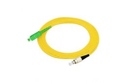 Патчкорд CMS SC/APC-FC/UPC SM 1м Simplex (HPC-1SCFC(SM)S(ON))