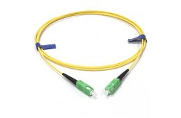 Патчкорд CMS SC/APC-SC/APC SM 10м Simplex Slim (APC-10SCSC(SM)S(ON)S)