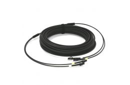 Патчкорд CMS LC/UPC-LC/UPC SM, 5мм, 3мм armored branch, зовнішнього виконання 20 м, Duplex (UPC-20LCLC(SM)D53(ON)OD)