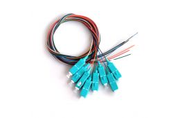 Набор цветных пигтейлов CMS SC/UPC 1.5 м, OM3, Easy strip, для 8 волокон (PG-1.5SC(MM)(ON)E-K8)