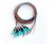 Набор цветных пигтейлов CMS LC/UPC 1.5 м, OM3, Easy strip, для 8 волокон (PG-1.5LC(MM)(ON)E-K8)