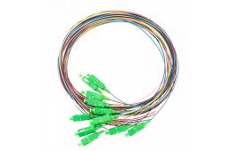 Набор цветных пигтейлов CMS SC/APC 1.5 m, SM, Easy strip, для 12 вол. (PGA-1.5SC(SM)(ON)E-K12)