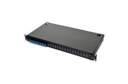 Патч-панель Corning LAN1 с 8xLC Duplex адапт., 16 пигтейл., сплайс-кассетой, SM, OS2, 1U (LAN1-16AE-PGTL-B)