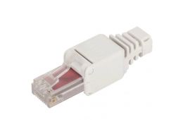 Коннектор Kingda RJ45 UTP кат. 6, неэкранизированный, безинструментальный (KD-PGU8054-C6)