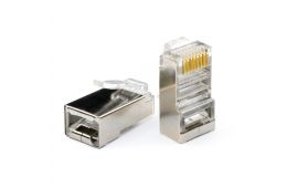 Конектор Kingda RJ45 кат. 5е, екранований (KDPG8015)