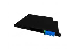 Патч-панель Crosver 1U-24 с кассетой (FOB 19/1-332/32-1-24 (black))