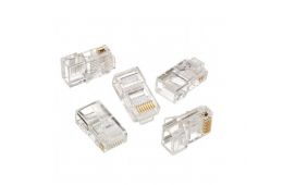 Коннектор Cablexpert RJ45 cat.5e UTP 8P8C 10 шт позолоч. конт. (LC-8P8C-001/10)