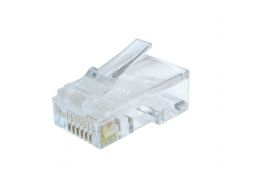 Коннектор Cablexpert RJ45 cat.6 UTP 8P8C 100 позолоч. конт. (LC-8P8C-002/100)