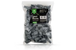 Колпачок коннектора Vinga RJ45 grey (VCPSLGR)