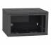 Шкаф IPCOM CH-6U 600x450 стекло RAL9005 (СН-6U-06-045-ДС-1)
