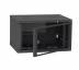 Шкаф IPCOM CH-6U 600x450 стекло RAL9005 (СН-6U-06-045-ДС-1)
