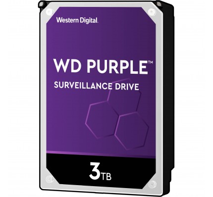 Жесткий диск WD 3TB HDD Purple SATA 6GB/S 64MB (WD30PURZ)
