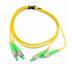 Патчкорд Adtek FC/APC-FC/APC SM 1м Duplex (APC-1FCFC(SM)D(AD))