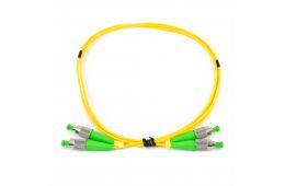 Патчкорд Adtek FC/APC-FC/APC SM 1м Duplex (APC-1FCFC(SM)D(AD))