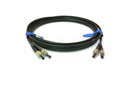 Патчкорд CMS ST/UPC-ST/UPC MM (G50-OM3) 10м чорний Duplex (UPC-10STST(MM)D(ON)BK)