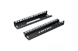 Направляющие CMS 6U,  пара, к шкафам MGSWA с маркировкой, с винтом заземления (UA-MGSWA-R6B)