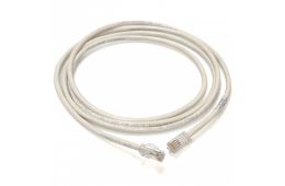 Патч-корд UTP Panduit, 1 м, кат. 5e, светлосерый, NetKey (NK5EPC1MY)