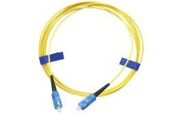 Патчкорд CMS SC/UPC-SC/UPC SM 2м Simplex, Slim (2мм) (UPC-2SCSC(SM)S(ON)S)