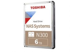 Жорсткий диск Toshiba [6TB 7.2K RPM SATA III 6Gb/s 3.5” N300] (MN10ADA600S)
