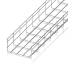 Лоток сетчатый CMS 200х100, проволока Ø4 мм, белый цинк, 2,5м (CMS-WBC4-200100Z)
