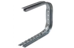 Кронштейн CMS стеля/стіна подовжений для сітчастого лотка 200 мм, швидкого монтажу, 2,0 мм, оцинкований (CMS-PWB200E2.0ZE)