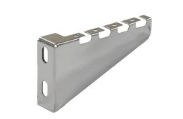 Кронштейн CMS настінний для сітчастого лотка 100 мм, швидкого монтажу, 1,0 мм, нержавіюча сталь (CMS-CWB100E1.0SL)