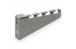 Кронштейн CMS настінний для сітчастого лотка 100 мм, швидкого монтажу, 1,5 мм, оцинкований (CMS-CWB100E1.5Z)