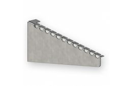 Кронштейн CMS настінний для сітчастого лотка 300 мм, швидкого монтажу, 1,5 мм, оцинкований (CMS-CWB300E1.5Z)