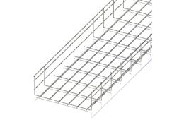 Лоток сітчастий CMS 300х100, дріт Ø5 мм, білий цинк, 2,5м (CMS-WBC5-300100Z)