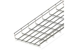 Лоток сітчастий CMS 300х50, дріт Ø5 мм, білий цинк, 2,5м (CMS-WBC5-30050Z)