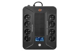 ДБЖ LogicPower, лінійно-інтерактивне LP-1000VA-8PS, 600Вт (LP16162)