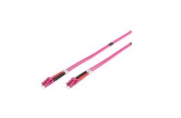 Патчкорд Digitus LC/UPC-LC/UPC, 50/125, MM, OM4, duplex, 10м (DK-2533-10-4)