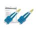 Патчкорд Digitus SC-SC, OS2, duplex, 2m (DK-2922-02)
