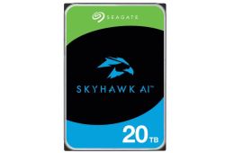 Жесткий диск Seagate [20TB 7.2K RPM SATA III 6Gb/s 512MB 3.5” SkyHawk AI] (ST20000VE004)