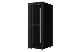 Шафа напольна Mirsan 42U GTS 600x1100 perf 63 door RAL 9005 (MR.GTS42U611DE.01)