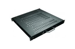 Полка Conteg выдвижная 1U, глубина 450мм., нагрузка 80 кг. DP-PZ-450V (DP-PZ-450V-H)