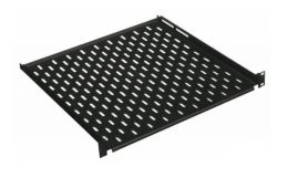 Полка Conteg 1U, глубина 450мм. RAL9005 DP-PT-450 (DP-PT-450-H)