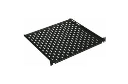 Полка Conteg 1U, глубина 650мм. RAL9005 DP-PT-650 (DP-PT-650-H)