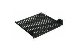 Полка Conteg 2U, глубина 550мм., нагрузка 60 кг, RAL 9005 DP-PO-550 (DP-PO-550-H)