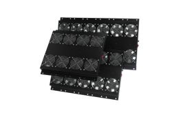 Вентиляторный модуль 4 вент. with thermostat, RAL 9005 Mirsan (MR.FAN4AT.01)