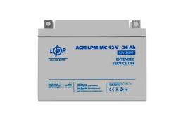 Аккумулятор мультигелевый LogicPower LPM-MG 12V - 26 Ah (LP6557)