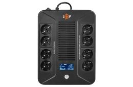 Линейно-интерактивный ИБП LogicPower LP-800VA-8PS (480Вт) (LP16161)