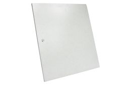 Двери CMS цельнометаллические 15U к шкафам MGSWA, серые (UA-MGSWA15MDG)