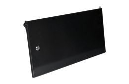 Дверь CMS цельнометаллическая 6U к шкафам MGSWA, черная (UA-MGSWA6MDB)